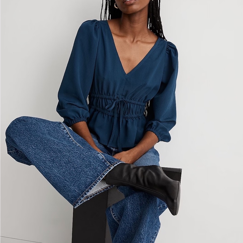 Madewell Blue Top
